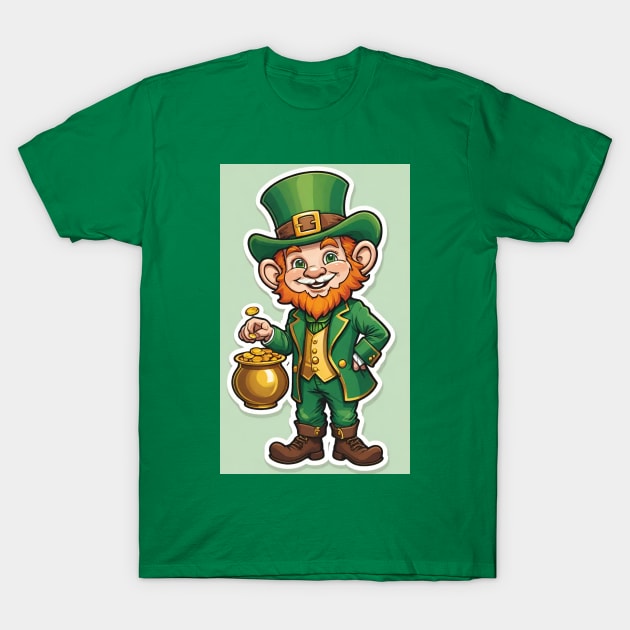 Leprechaun T-Shirt by Love of animals